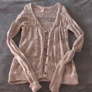 Lace sweater